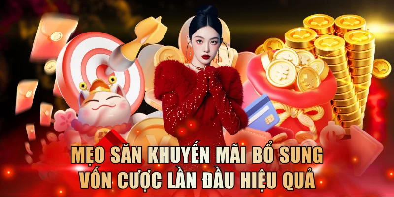 Mẹo săn khuyến mãi bổ sung vốn cược lần đầu hiệu quả