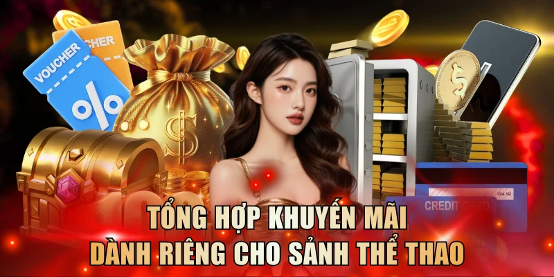 Tổng hợp khuyến mãi dành riêng cho sảnh Thể Thao